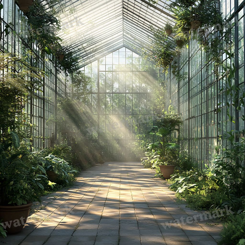 Victorian Greenhouse Backdrop Images
