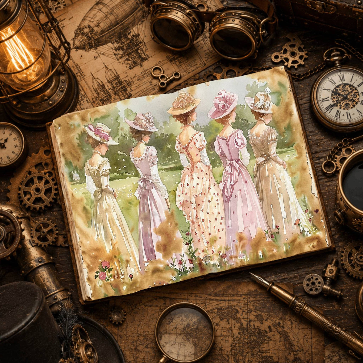 Victorian Life Digital Papers