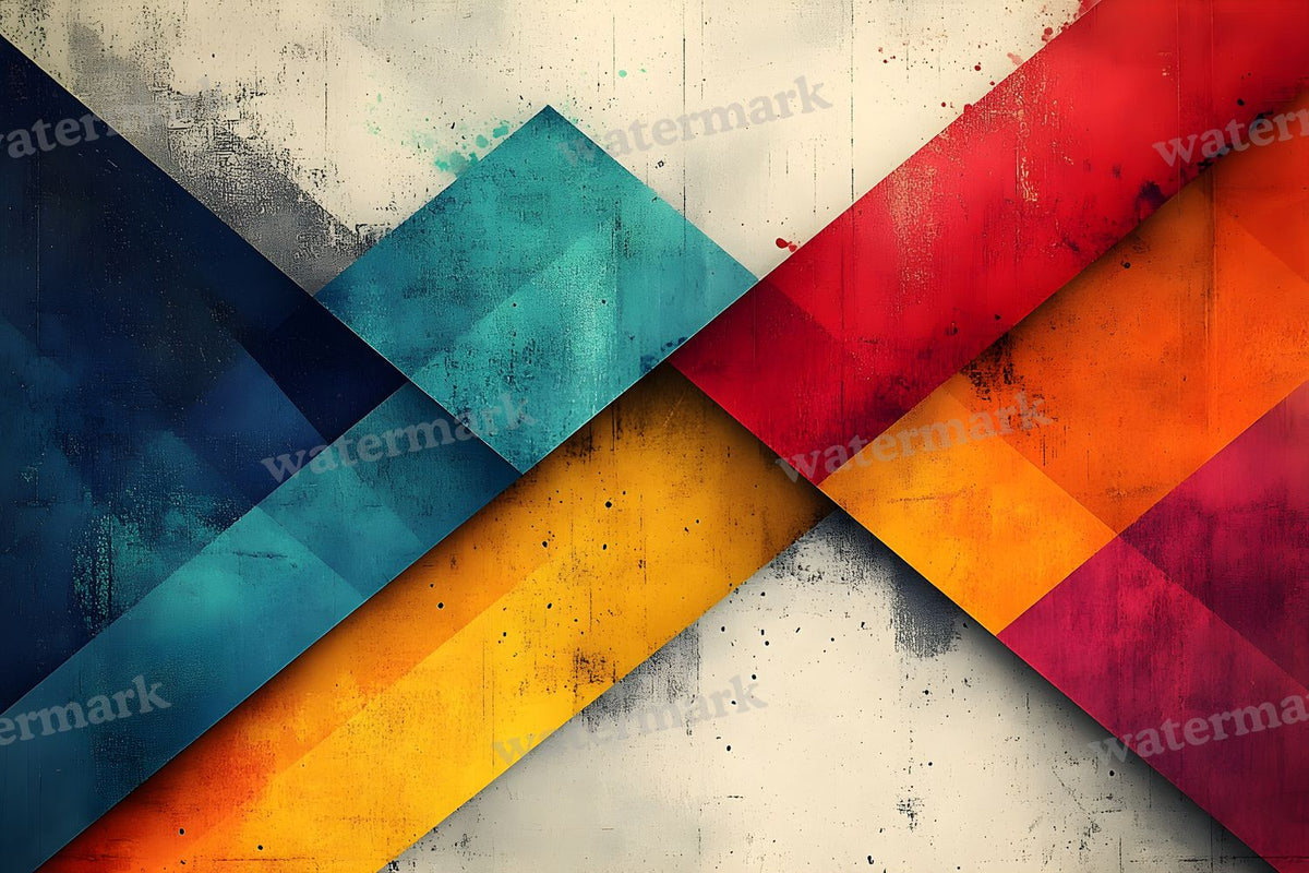 Vivid Modern Abstract digital photo backdrop for photo editing, preview 5