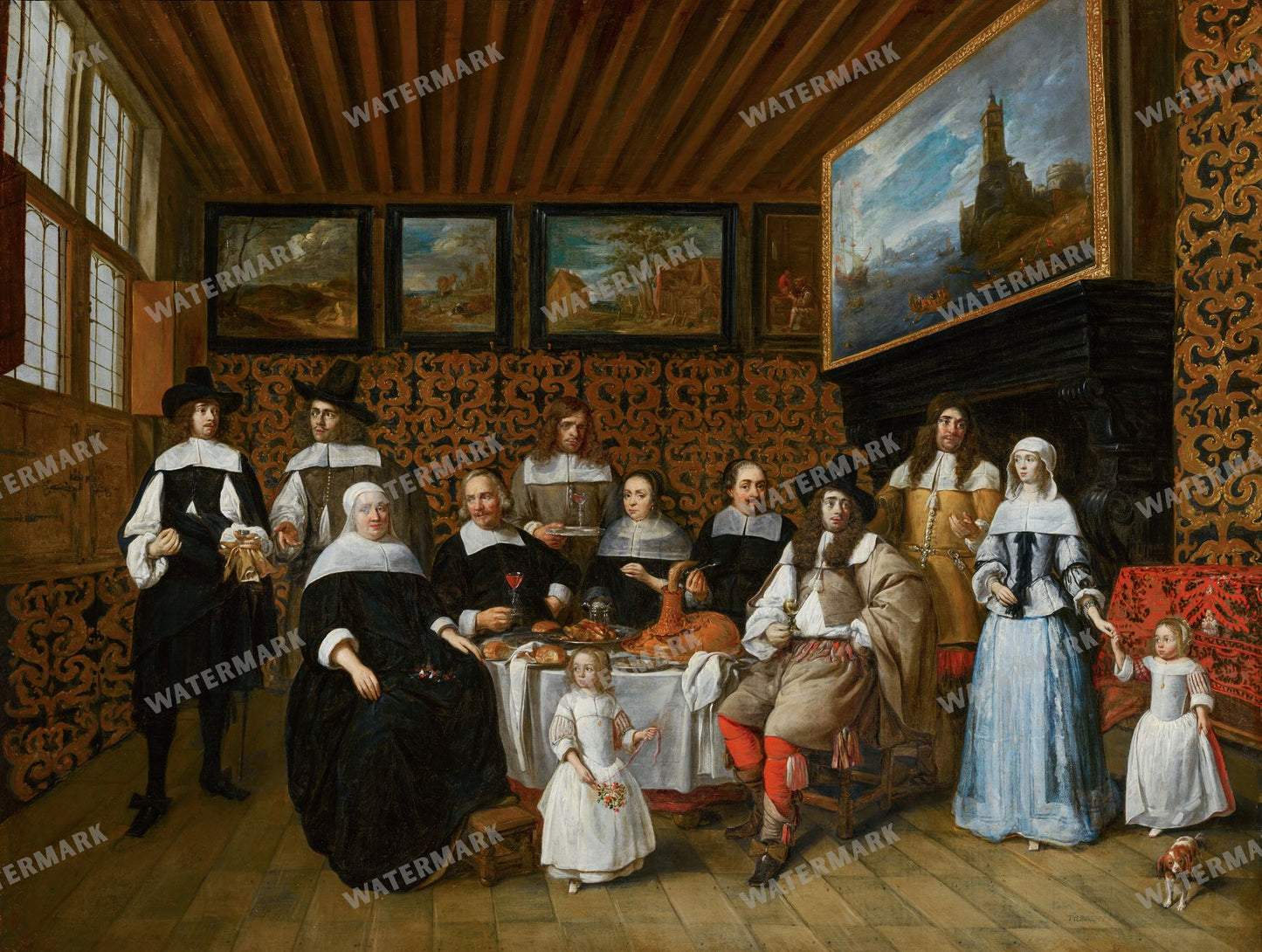 Wall Art Vintage Paintings