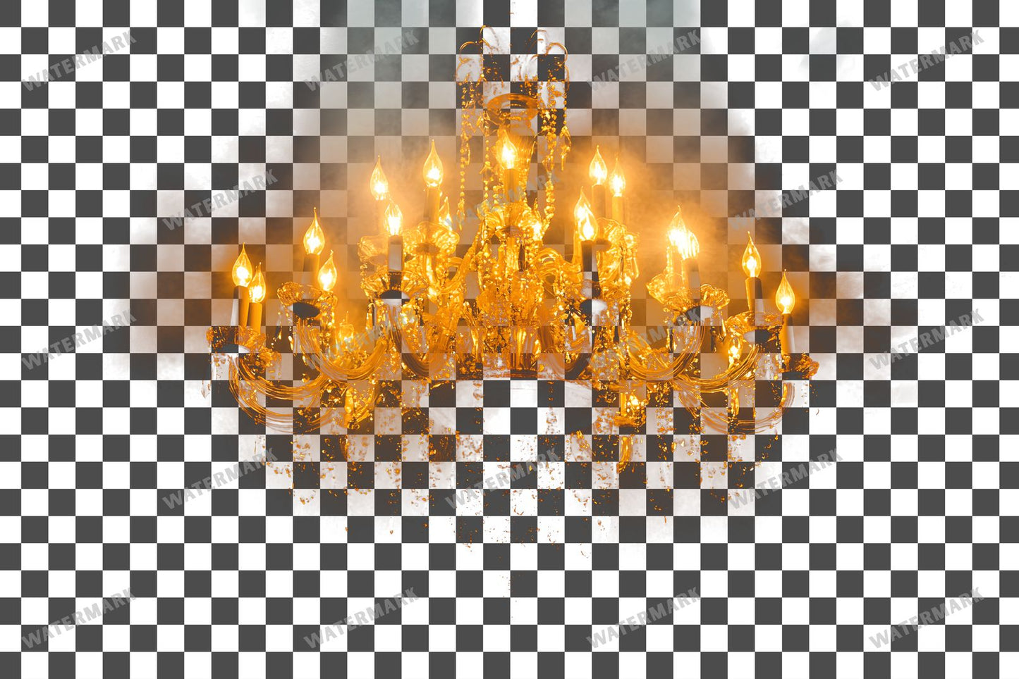 Warm Cozy Magical Disney Style Transparent Overlay Pngs