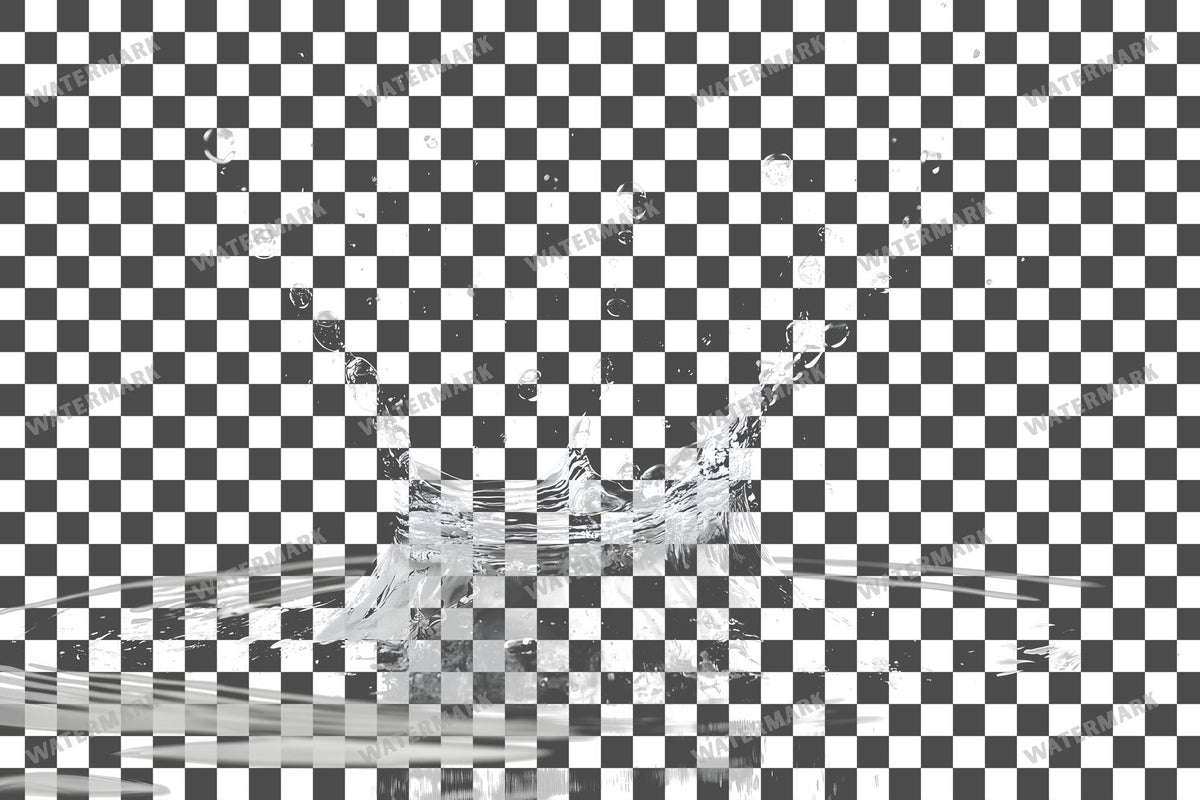 Water Splash Transparent Overlay Pngs