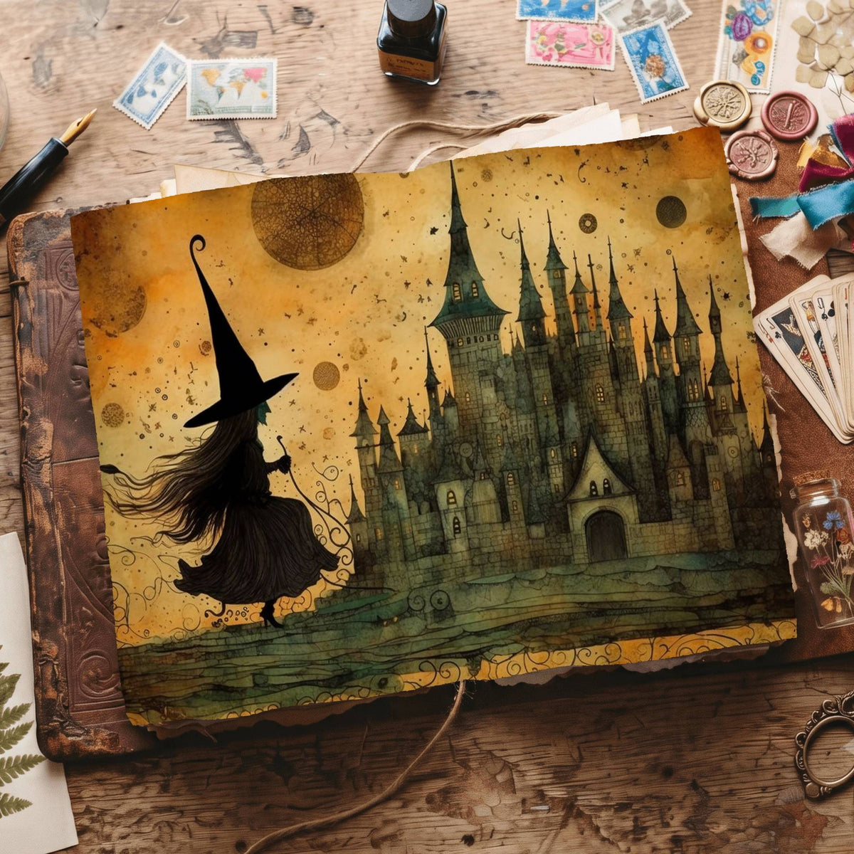 Witch Castle Digital Papers