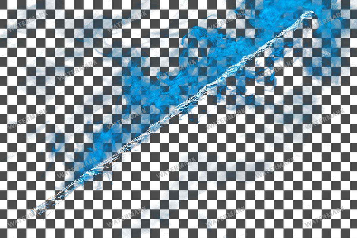 Witch Wand PNG overlay on a transparent checkered background, preview 6