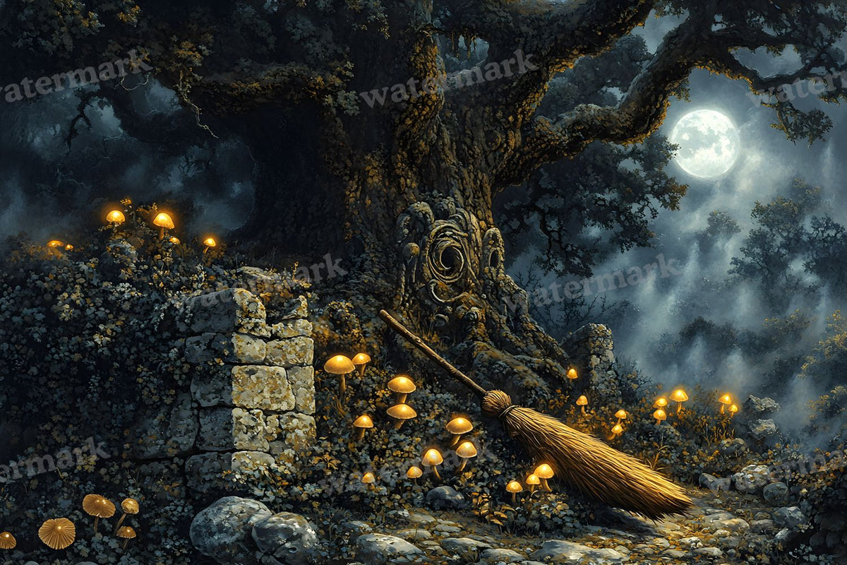 Witchbroom Resting Backdrop Images