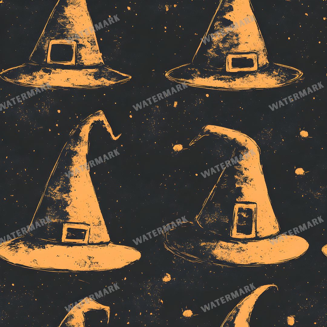 Witchcraft Seamless Pattern