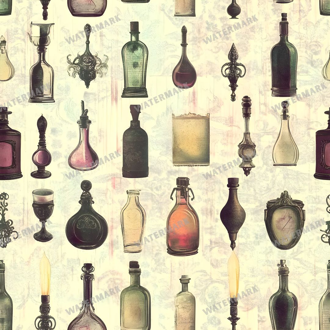 Witchcraft Seamless Pattern