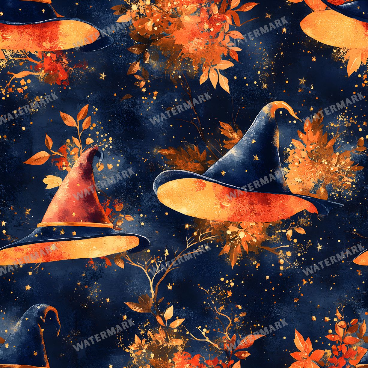 Witchcraft Seamless Pattern