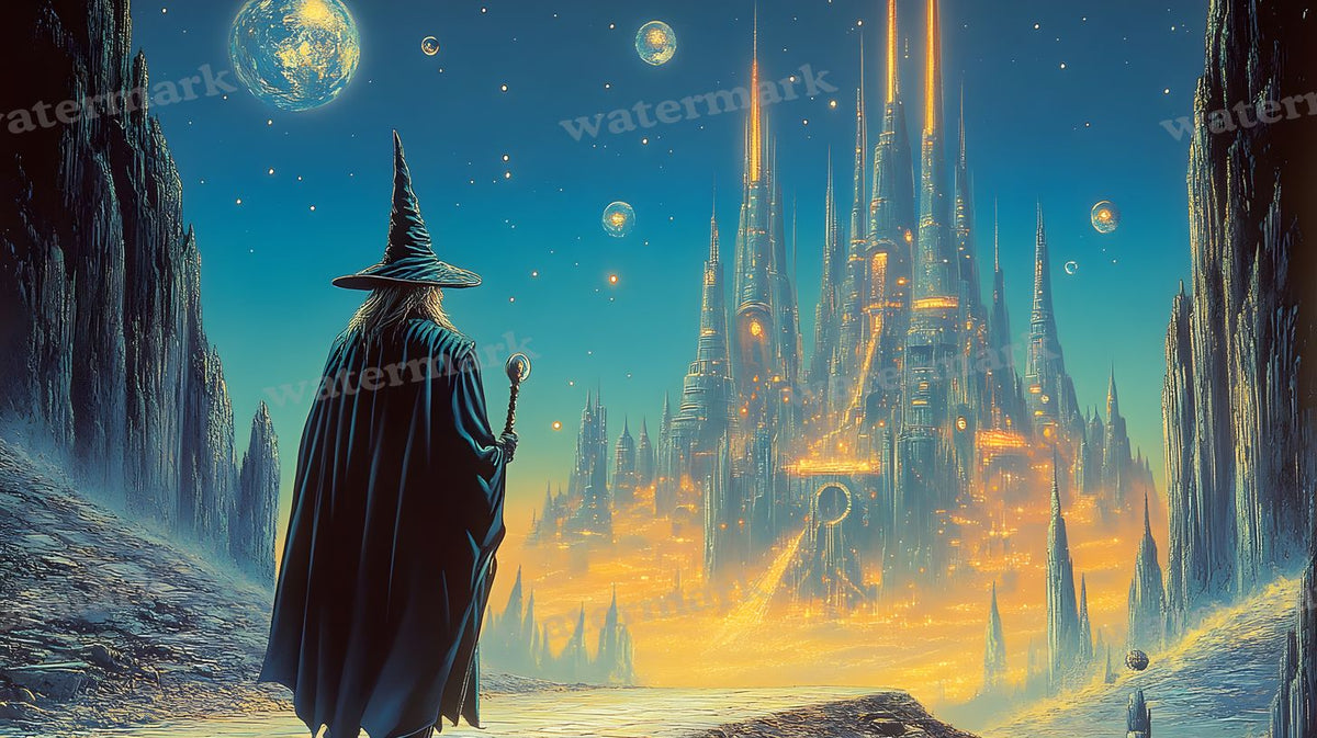 Wizard Walk Backdrop Images