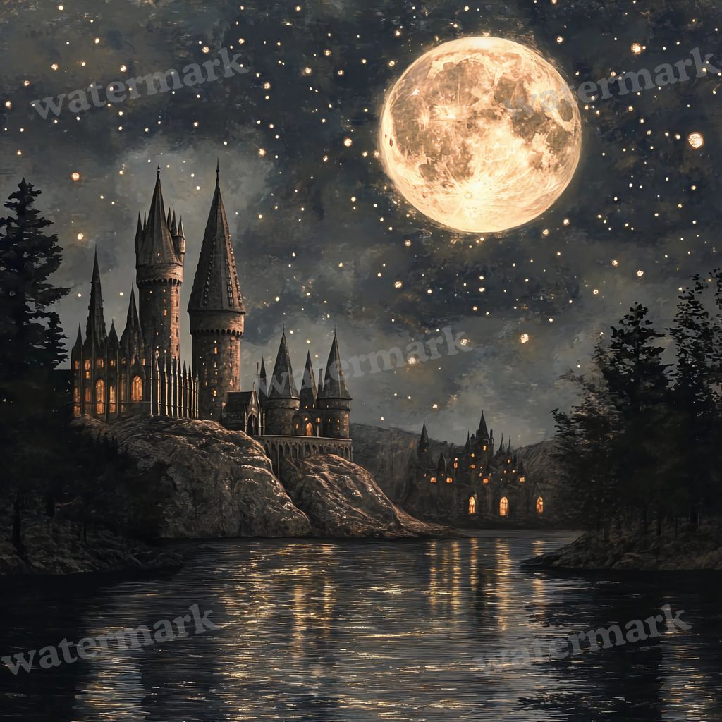 Wizarding School Movie Scene Backdrop Images