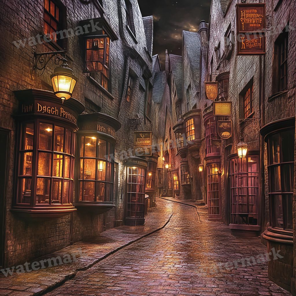 Wizarding School Backdrop Images