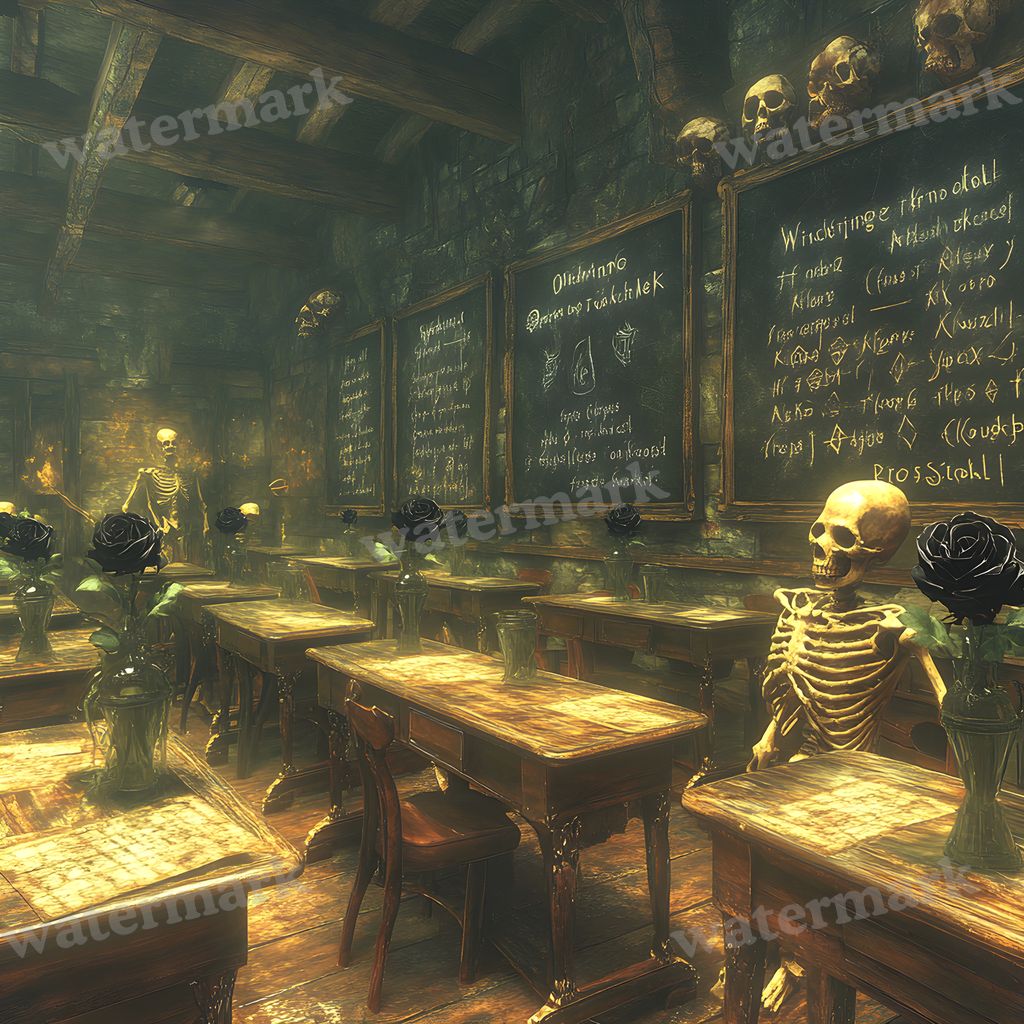Wizarding School Backdrop Images