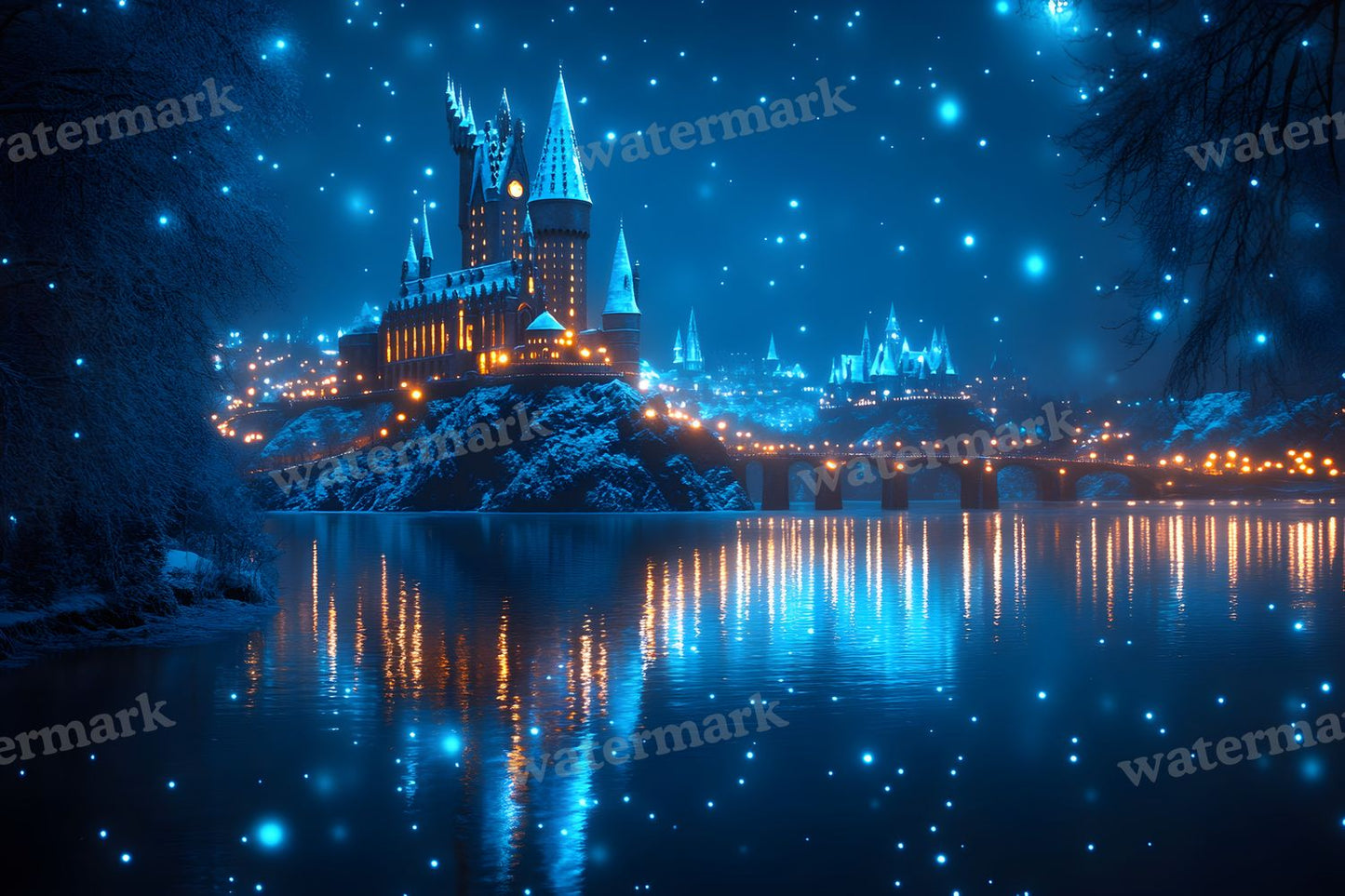 Wizarding School Backdrop Images