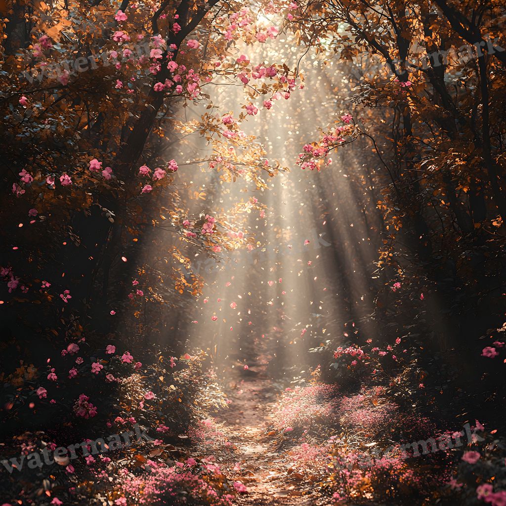 Woodland Glade Backdrop Images