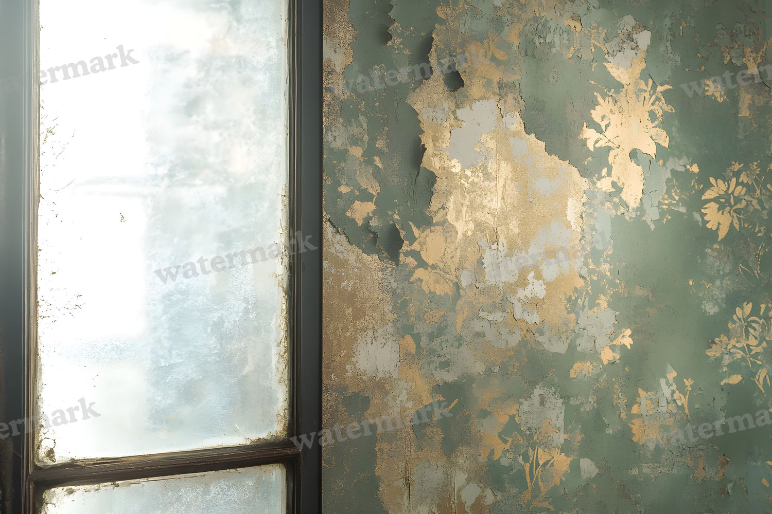 Worn Vintage Wallpaper Diffused Light Backdrop Images