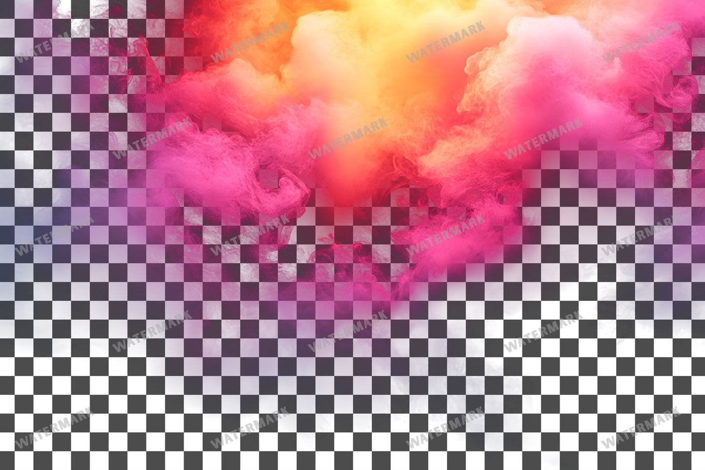 Yellow And Fuchsia Haze Light Transparent Overlay Pngs