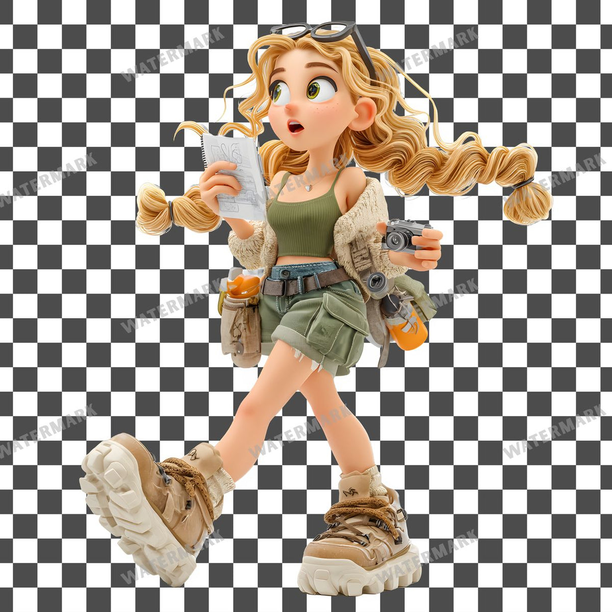 Young Adventurer Clipart Pngs