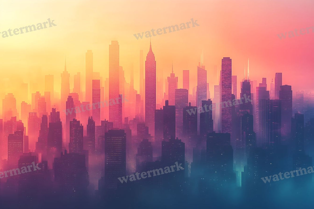 Abstract Skyline Backdrop Images
