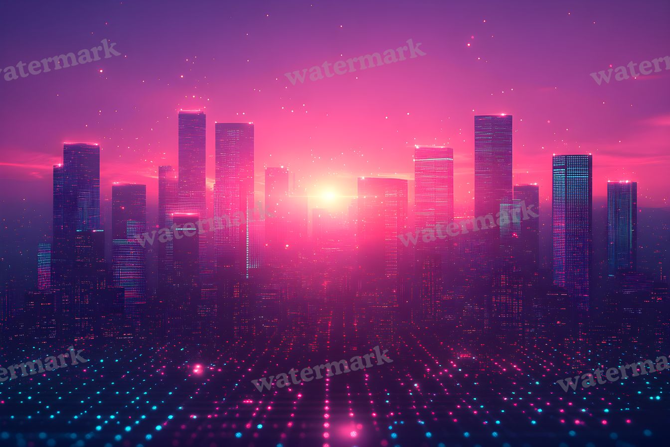 Abstract Skyline Backdrop Images