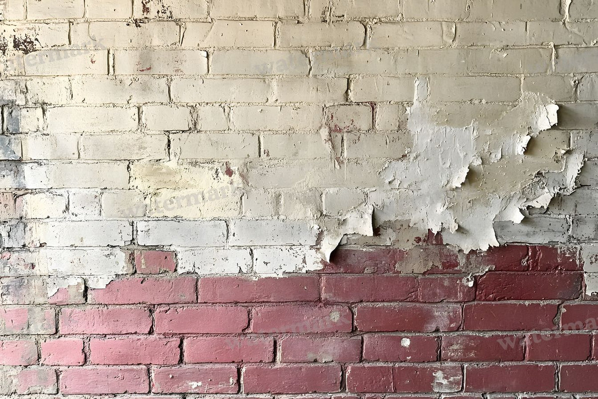 Aged Whitewashed Bricks Backdrop Images