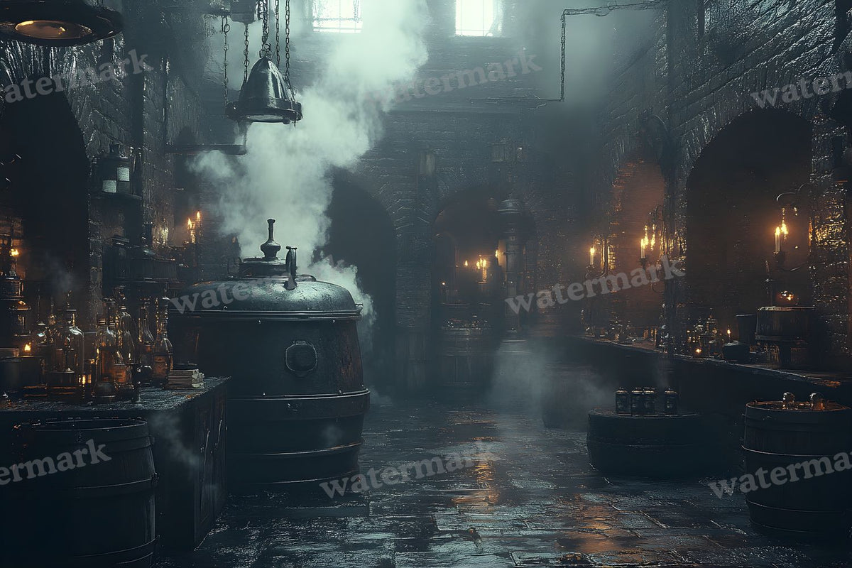 Alchemist Corner Study Backdrop Images