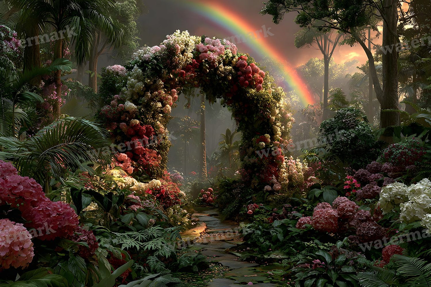 Alice Wonderland Magical Backdrop Images