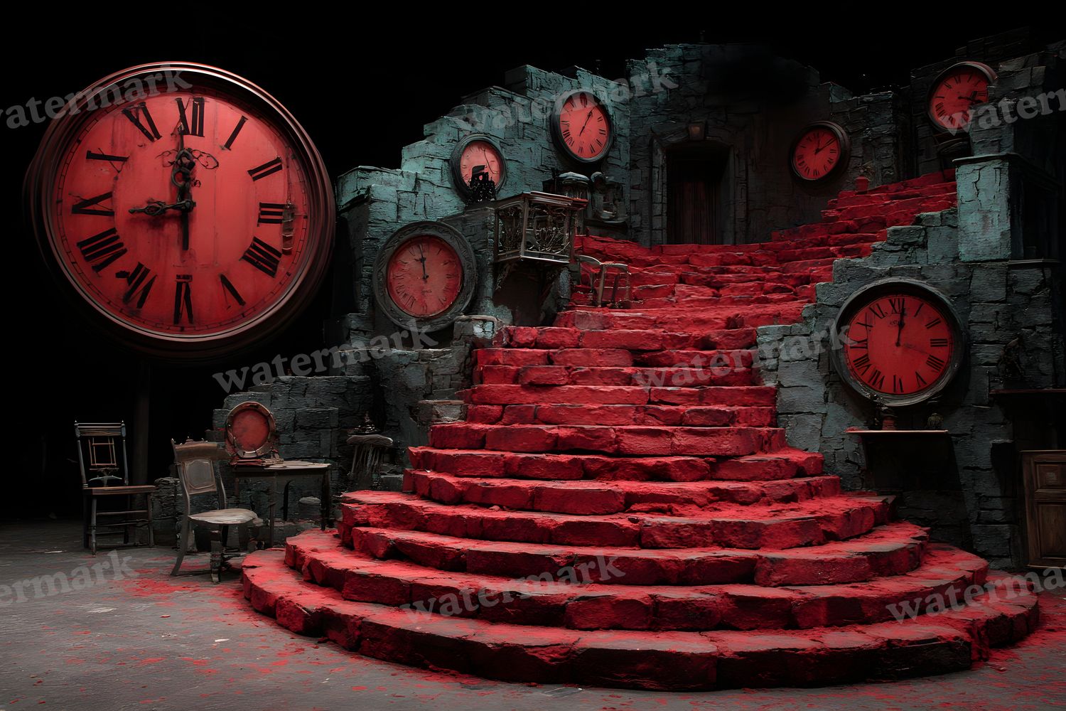 Alice Wonderland Theme Backdrop Images