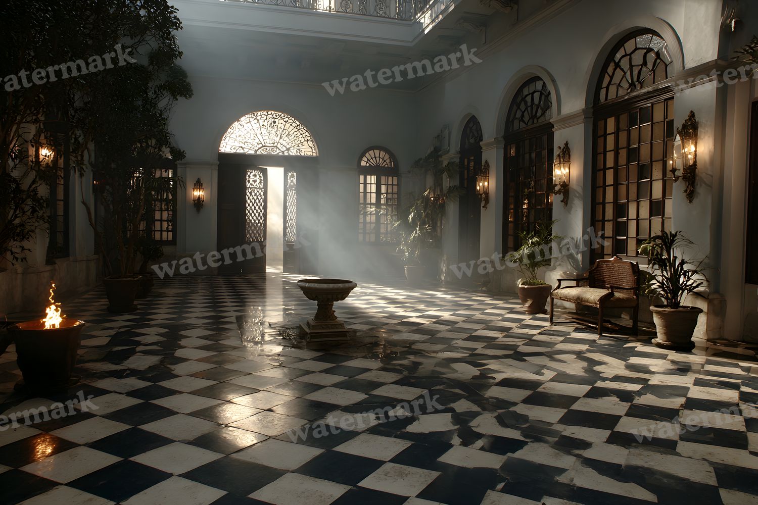 Alice Wonderland Theme Backdrop Images