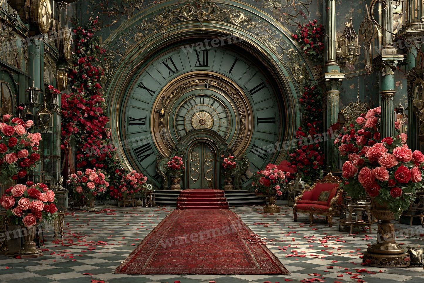 Alice Wonderland Theme Backdrop Images