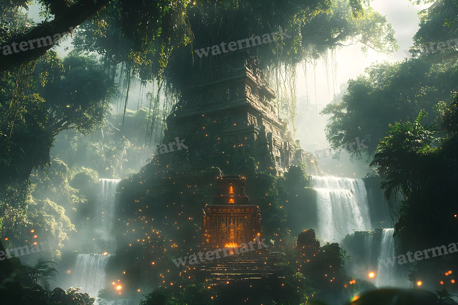 Amazonian Sacred Grove Backdrop Images