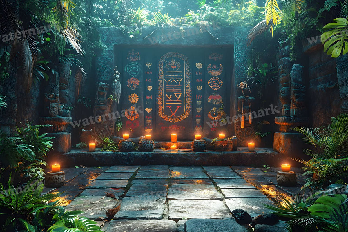Amazonian Shamanic Ritual Backdrop Images