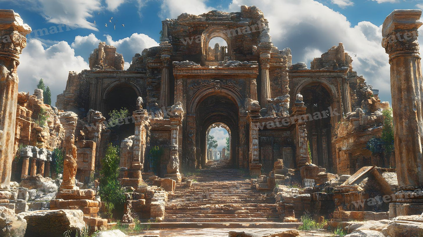 Ancient Ruins Backdrop Images
