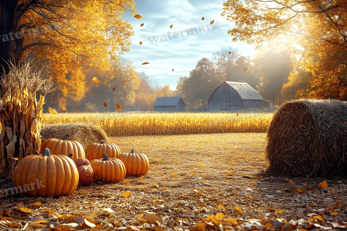 Autumn Harvest Backdrop Images