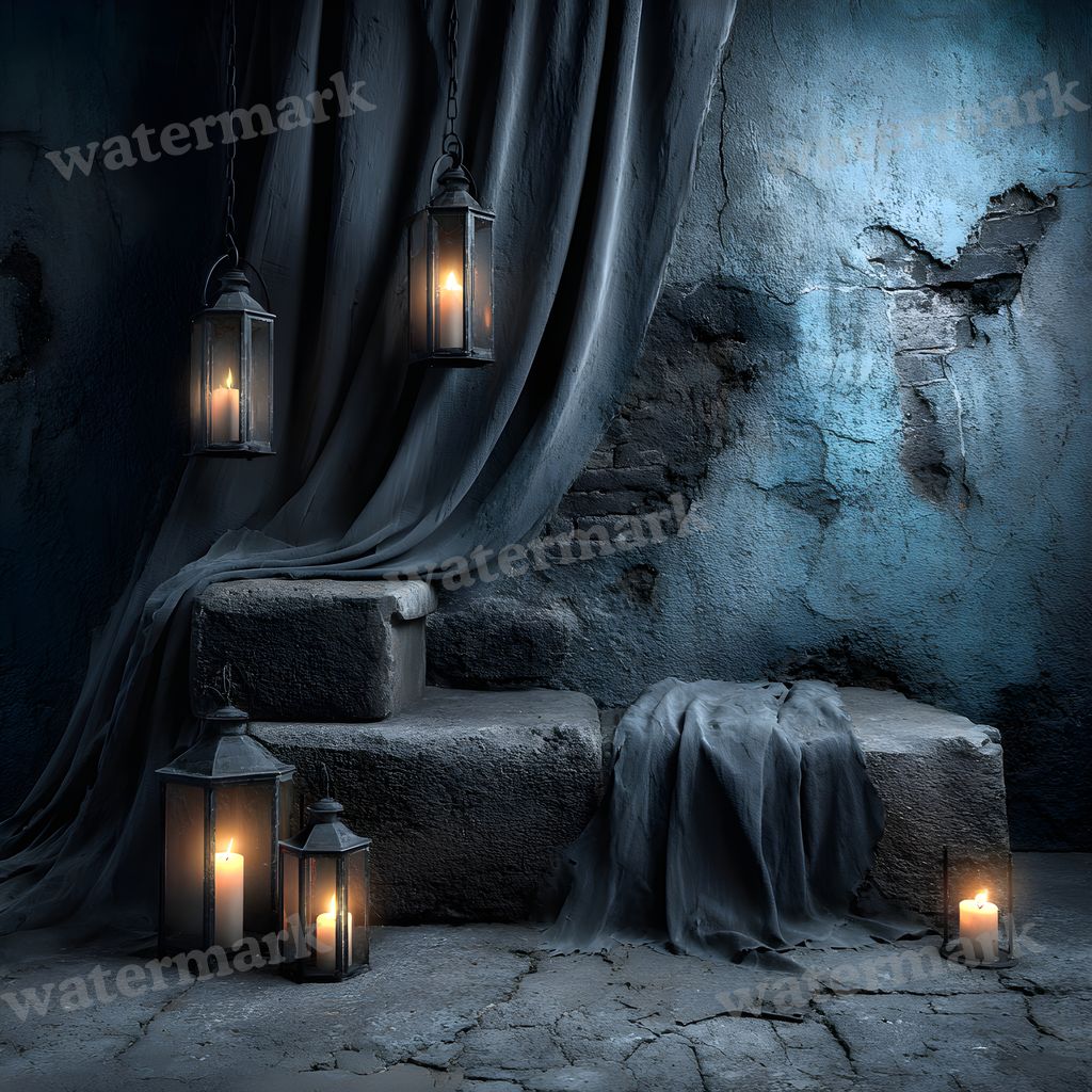 Black Gothic Christmas Backdrop Images