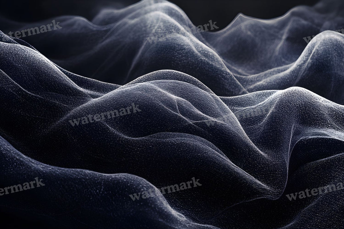 Black Texture Ethereal digital photo backdrop for photo editing, preview 6