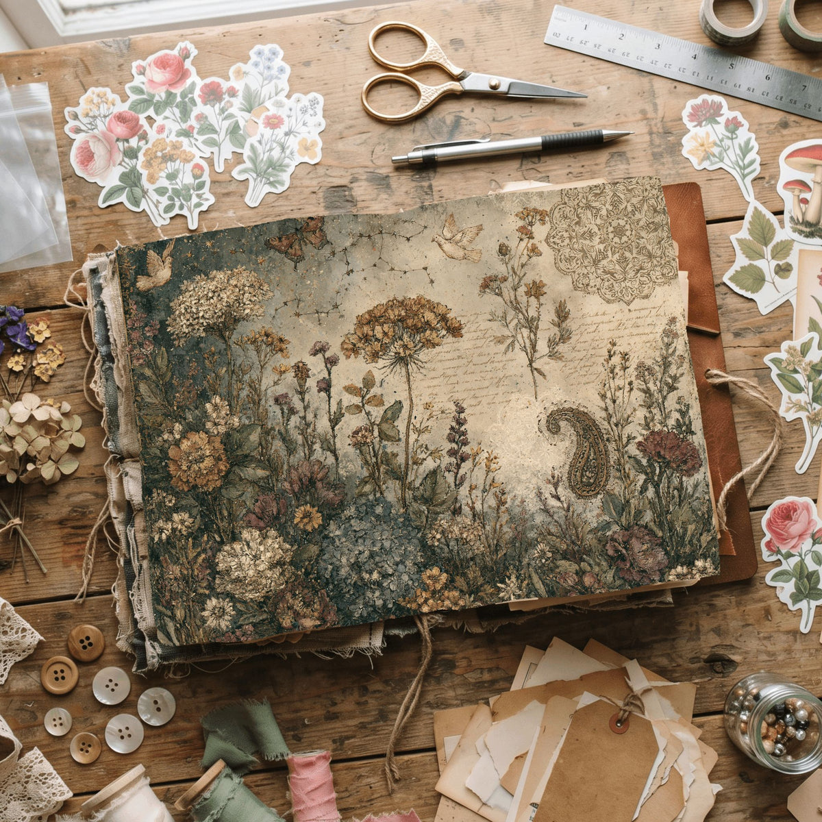 Carefree Bohemian Printable Paper