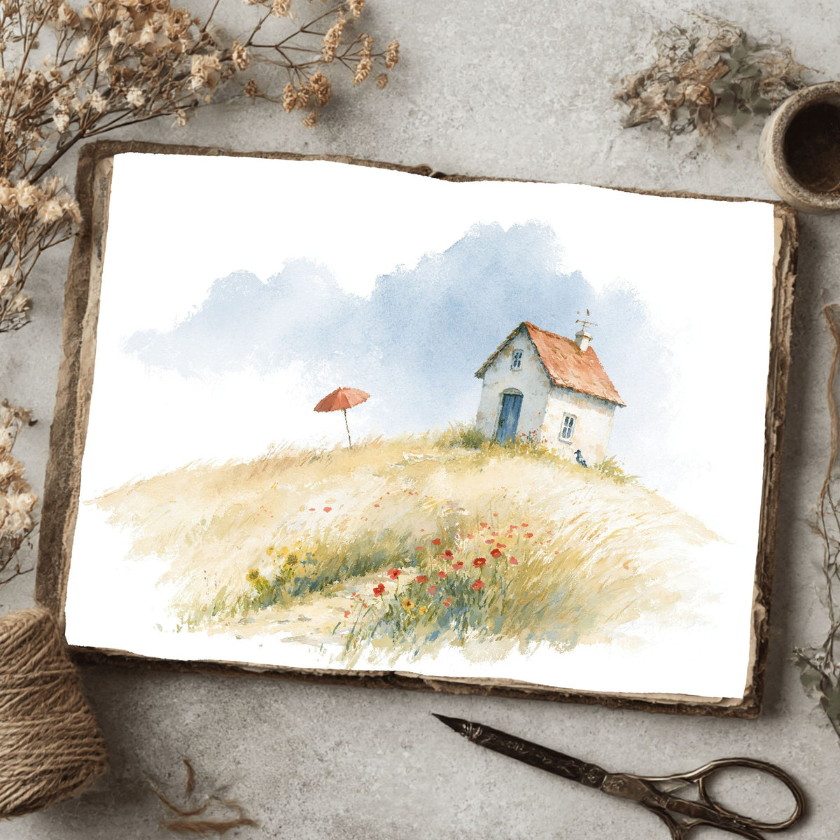 Minimalist Dreamscape Landscape