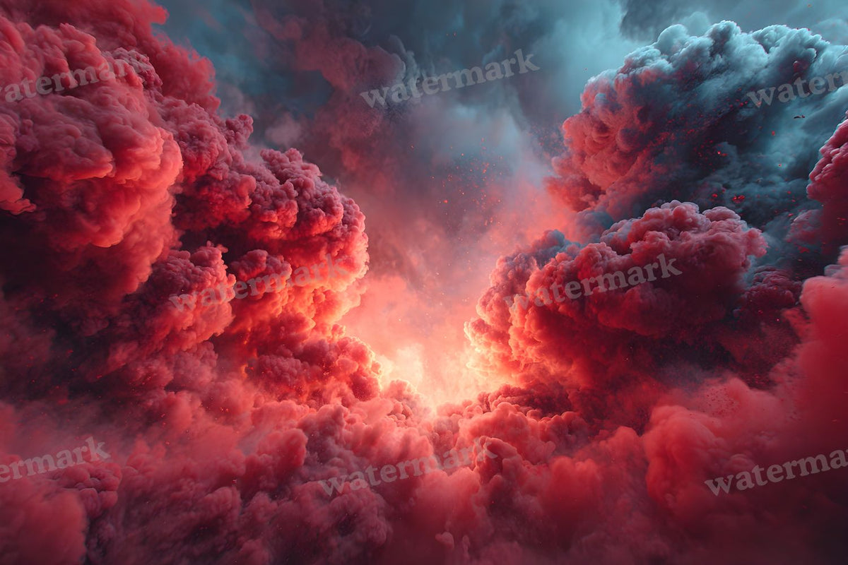 Ruby Smoke Action Backdrop Images