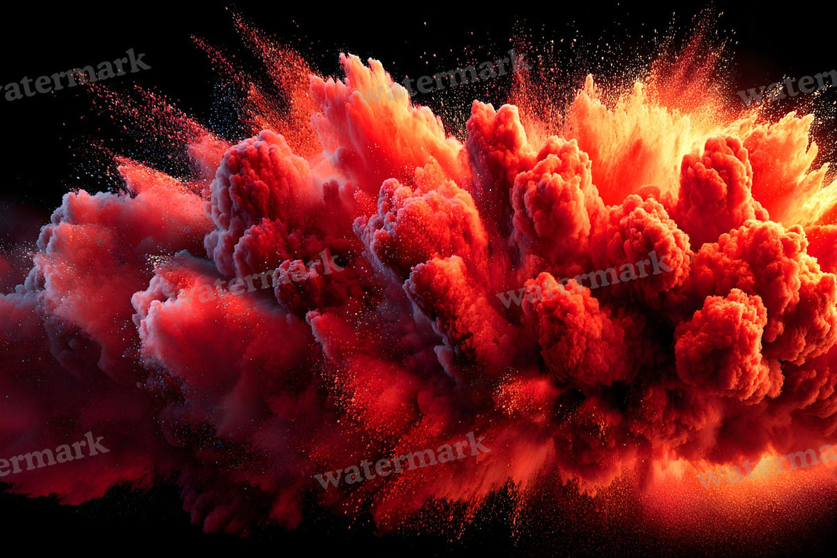 Ruby Smoke Action Backdrop Images
