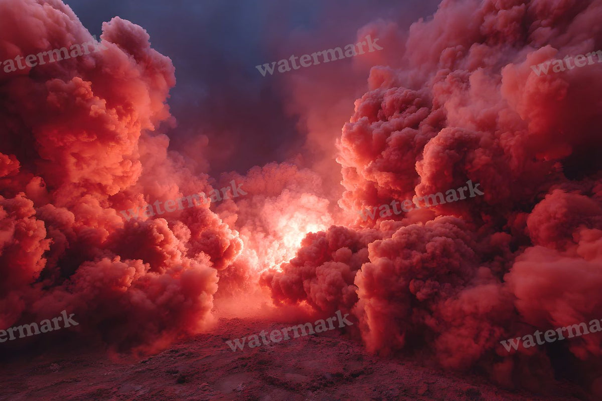 Ruby Smoke Action Backdrop Images