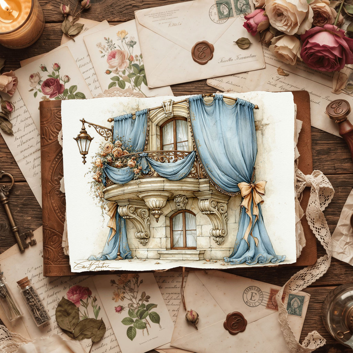 Saint Petersburg Window Watercolor