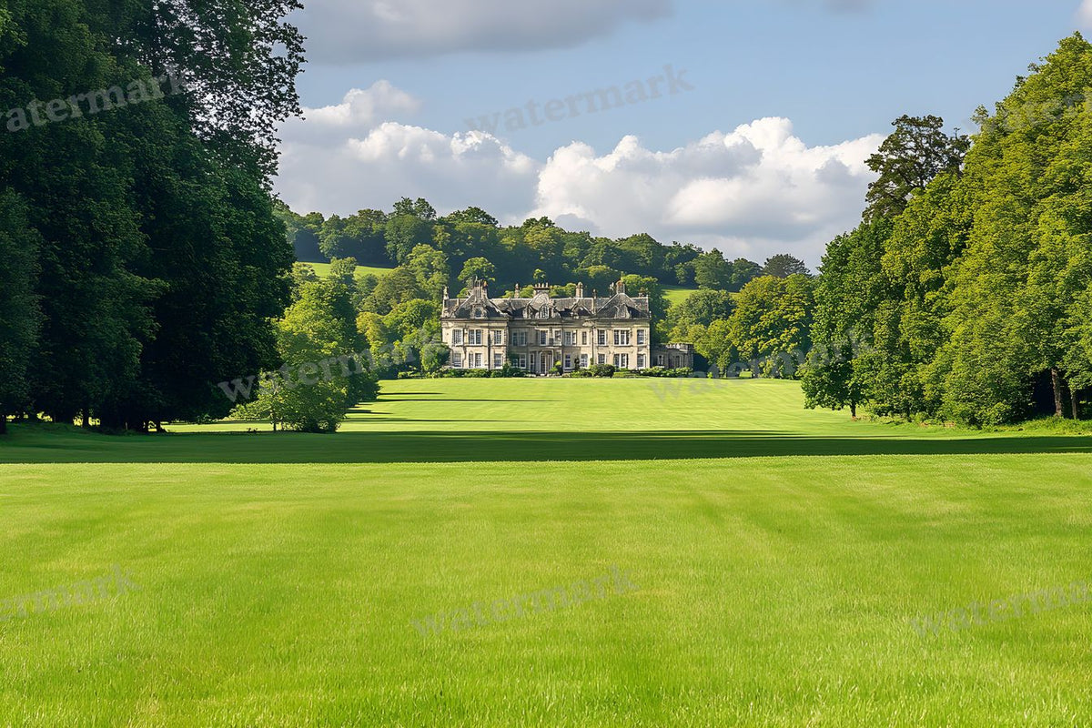 Sprawling Countryside View Backdrop Images