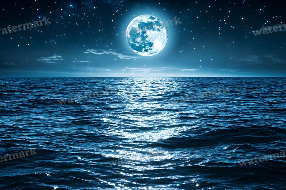 Starry Night digital photo backdrop for photo editing, preview 6