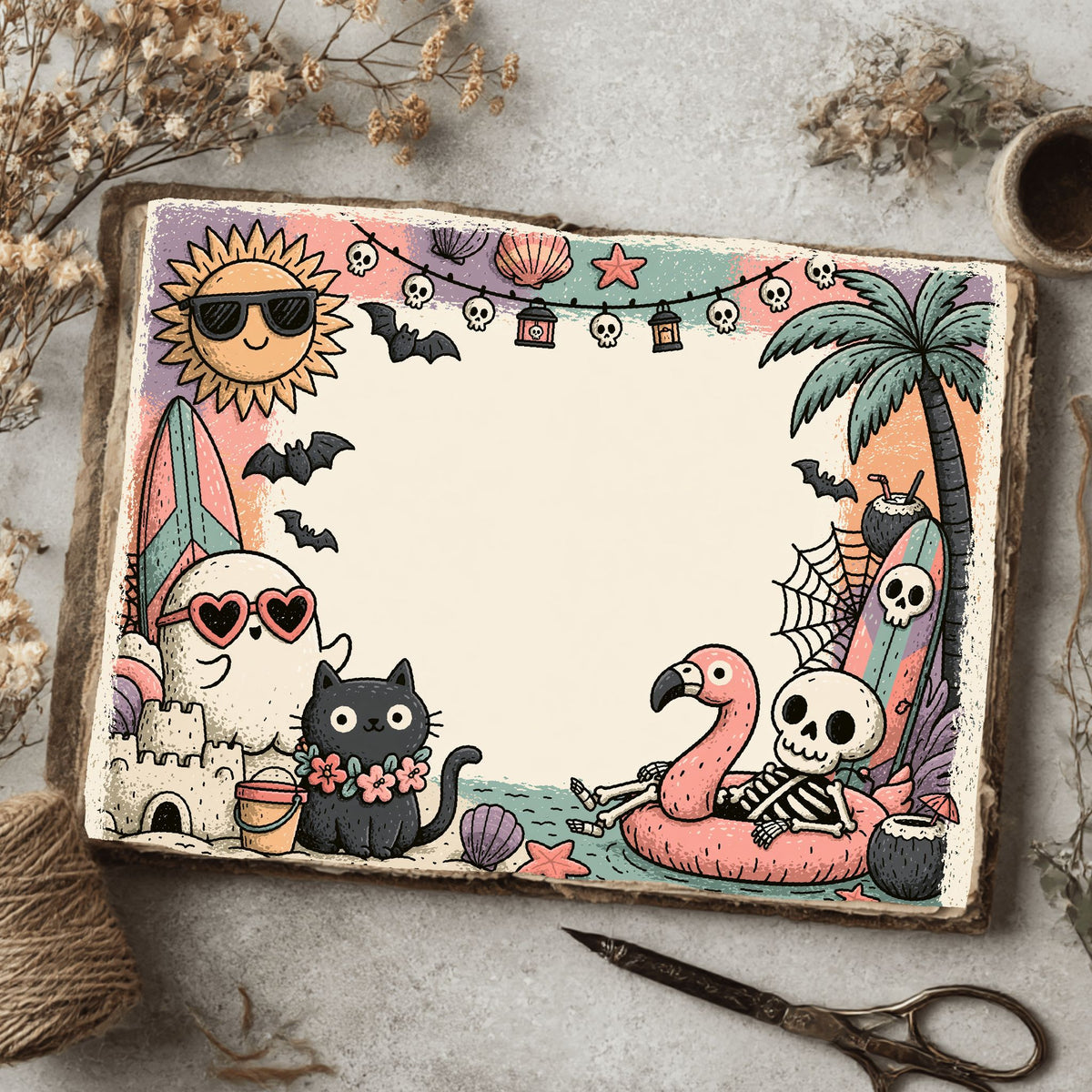 Summerween Invitation Border