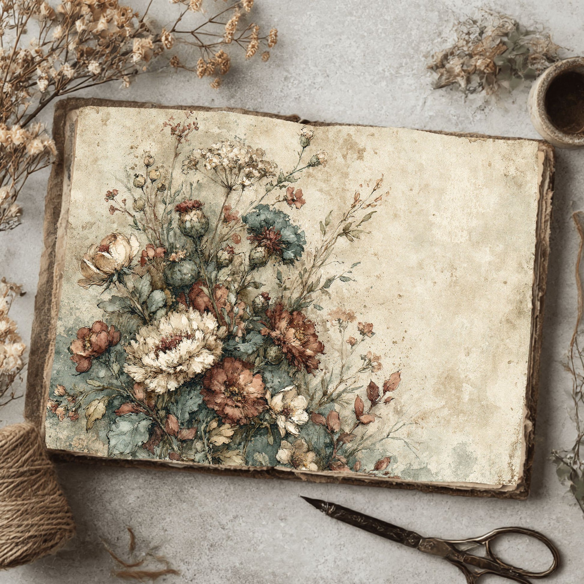 Wildflower Meadow Printable Paper