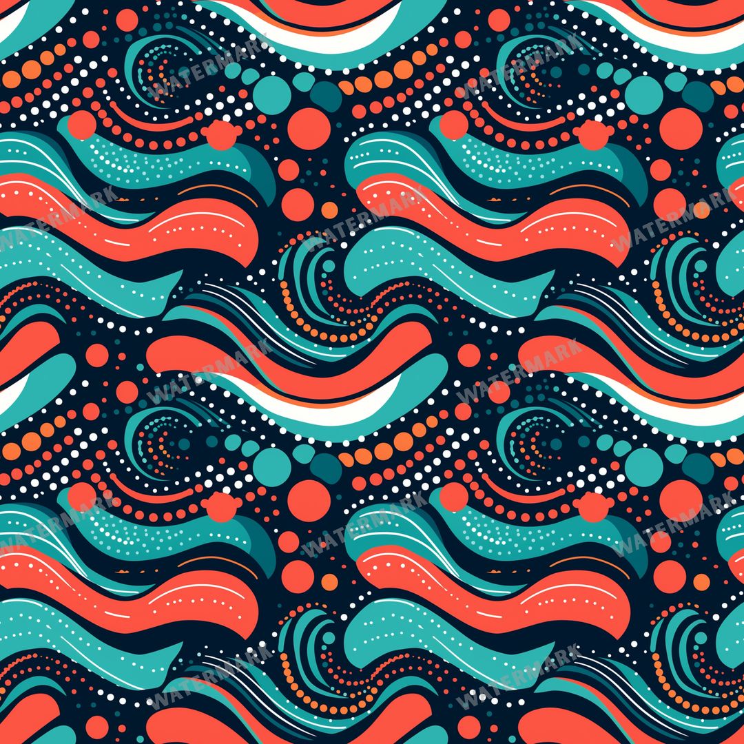 Abstract Seamless Pattern