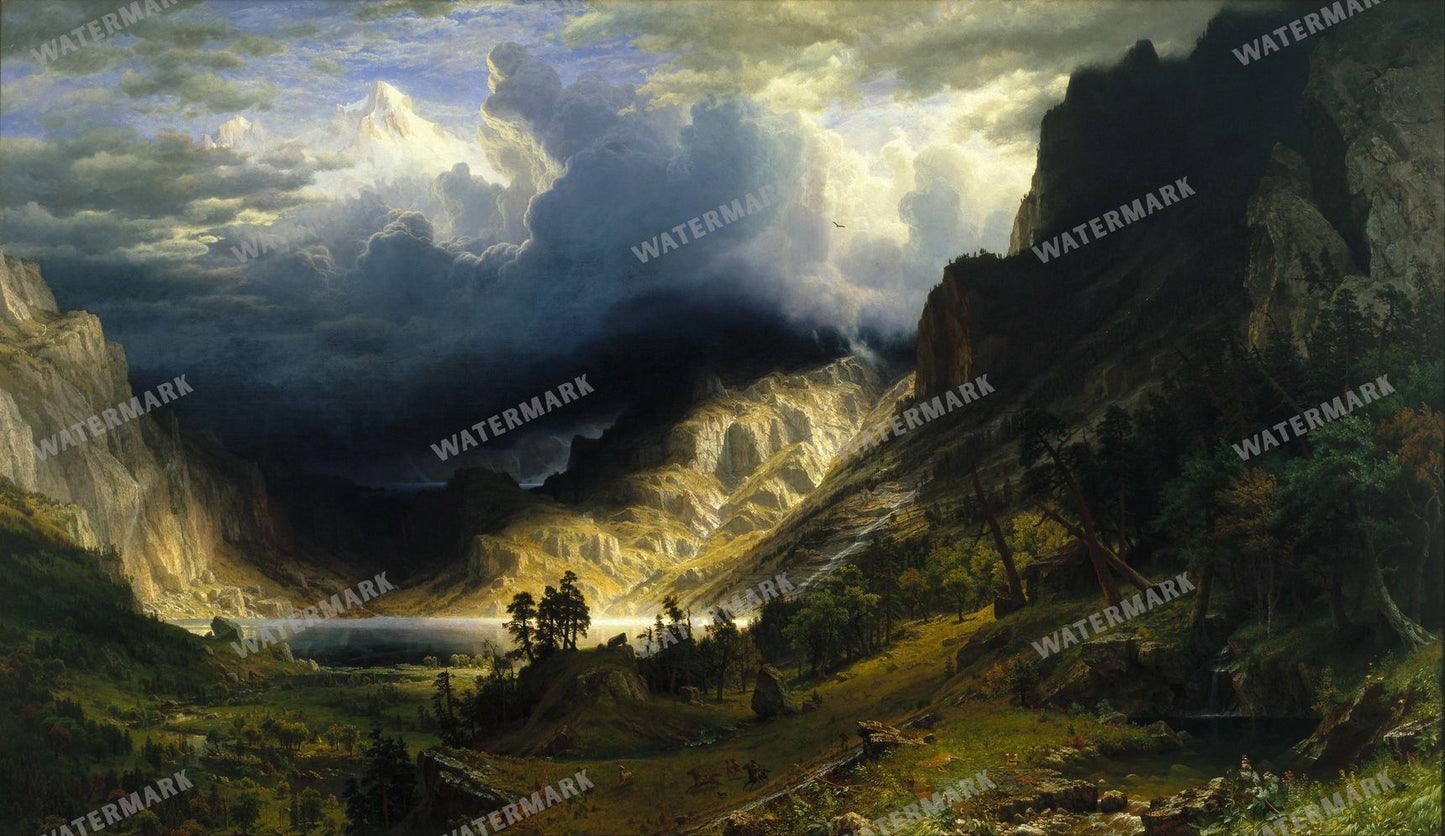 Albert Bierstadt Vintage Paintings