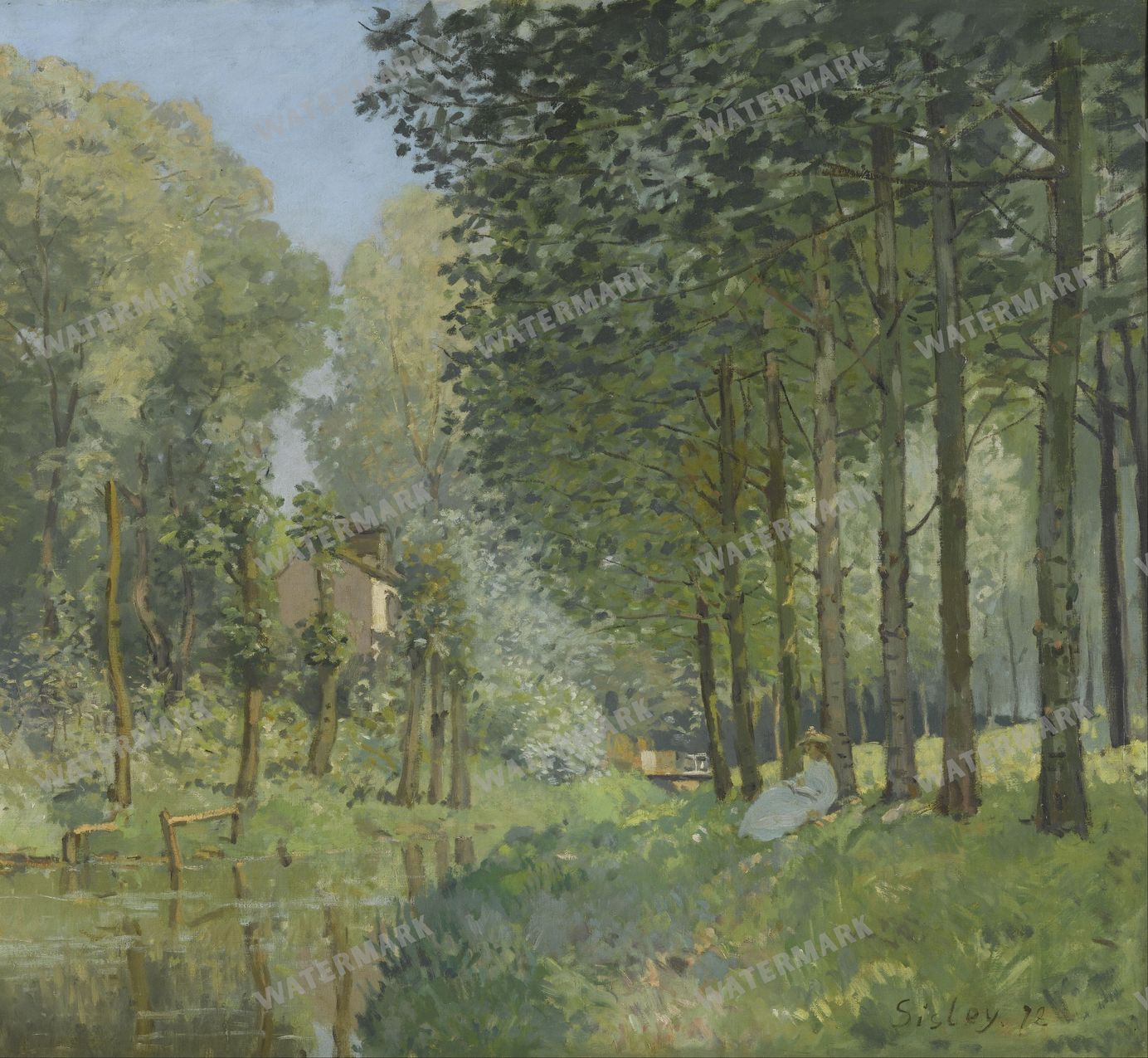 Alfred Sisley Vintage Paintings
