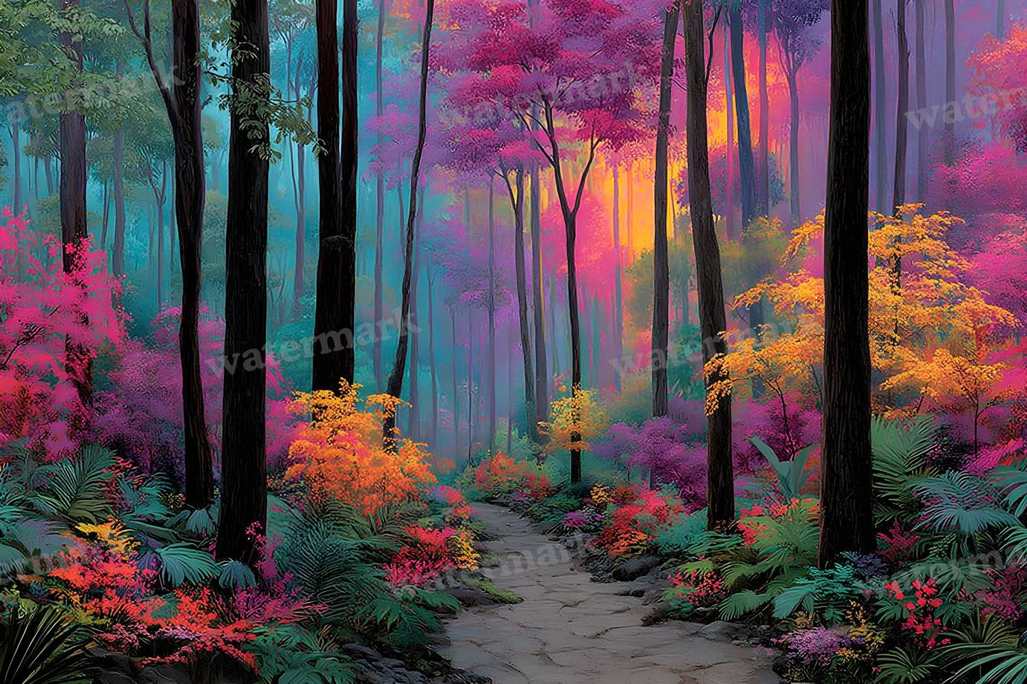 Alice Wonderland Magical Backdrop Images