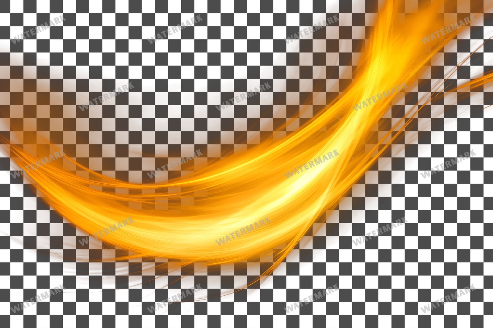 Amber Light Transparent Overlay Pngs